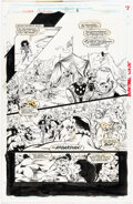 Tom Raney and Al Milgrom Warlock Chronicles #7 Story Page 6 Original Art (Marvel Comic Art