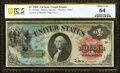 Fr. 18 $1 1869 Legal Tender PCGS Banknote Choice Unc 64