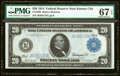 Fr. 1002 $20 1914 Federal Reserve Note PMG Superb Gem Unc 67 EPQ
