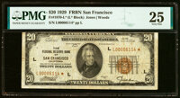 Fr. 1870-L* $20 1929 Federal Reserve Bank Star Note. PMG Very Fine 25