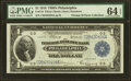 Fr. 716 $1 1918 Federal Reserve Bank Note PMG Choice Uncirculated 64 EPQ