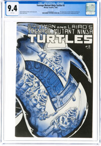 Teenage Mutant Ninja Turtles #2 (Mirage Studios, 1984) CGC NM 9.4 White pages