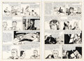 Unknown Latin Artist - Story Pages Original Art Group of 2 (undated) Comic Art