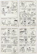 Charlton Artist The Great Gazoo #9 Complete 7-Page Story Original Art (Charlton, Comic Art