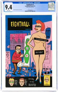 Eightball #2 Daniel Clowes File Copy (Fantagraphics Books, 1990) CGC NM 9.4 White pages