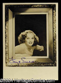 Autographs, Faye Emerson Signed Vintage Photo