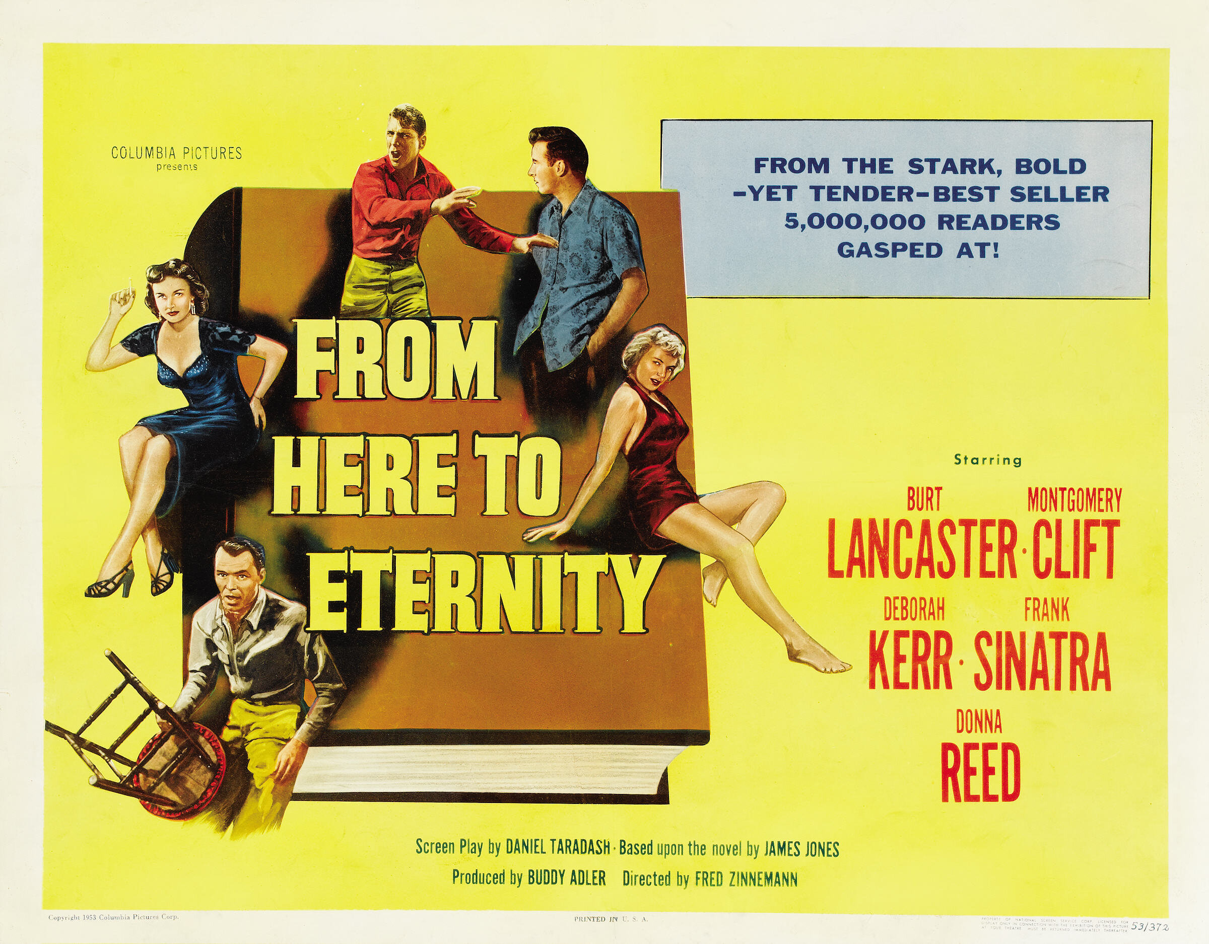 From Here to Eternity (Columbia, 1953). Half Sheet (22" X 28").... | Lot #64404 | Heritage Auctions