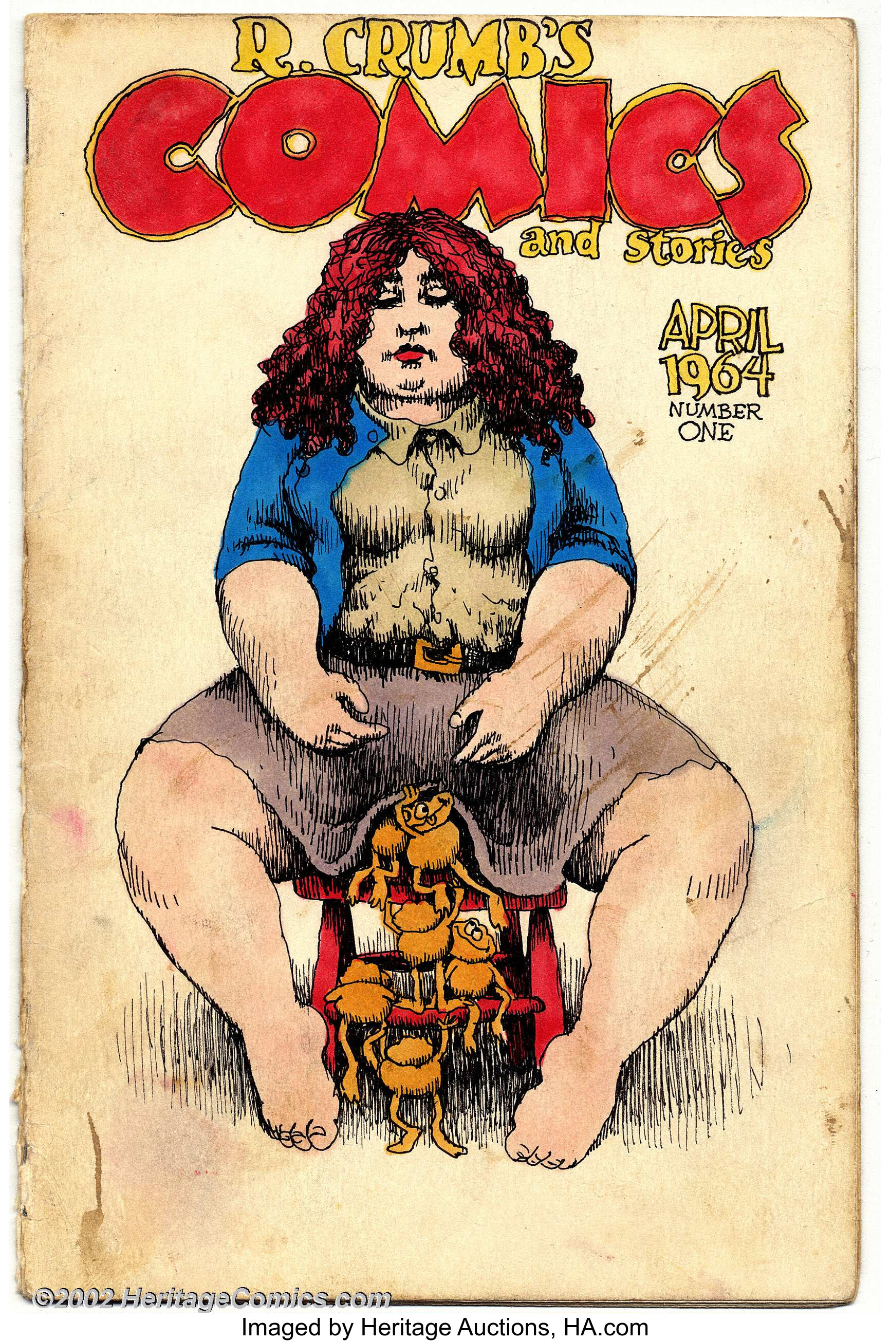Robert Crumb - Original Art for R. Crumb's Comics and Stories #1, | Lot  #7500 | Heritage Auctions