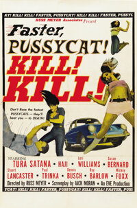 Faster, Pussycat! Kill! Kill! (Eve Productions, 1965). One Sheet (27" X 41")