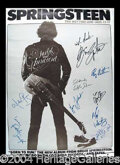 Autographs, Bruce Springsteen & The E Street Band