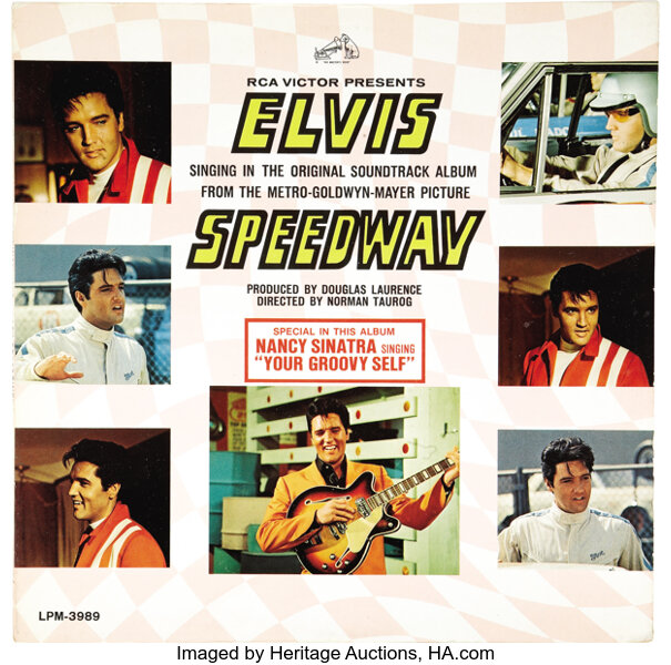 Elvis Presley - Speedway (1968) (Image: entertainment.ha.com)