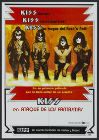 KISS Meets the Phantom of the Park (CineColumbia, 1978). Columbian Poster (18.5" X 26.5"). Musical