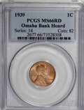 1939 1C MS66 Red PCGS. Ex:Omaha Bank Hoard. PCGS Population (2537/345). NGC Census: (1242/697). Mintage: 316,479,520. Nu...
