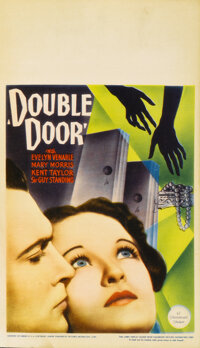 Double Door (Paramount, 1934). Midget Window Card (8" X 14")