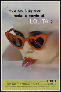 Lolita (MGM, 1962). One Sheet (27" X 41"). Drama