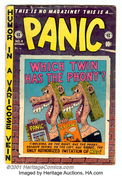 Image result for Panic comics heritage