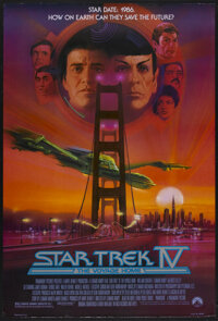 Star Trek IV: The Voyage Home (Paramount, 1987). One Sheet (27" X 40"). Science Fiction