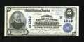 National Bank Notes:Connecticut, Middletown, CT - $5 1902 Plain Back Fr. 598 The Central NB Ch. #
(N)1340. ...