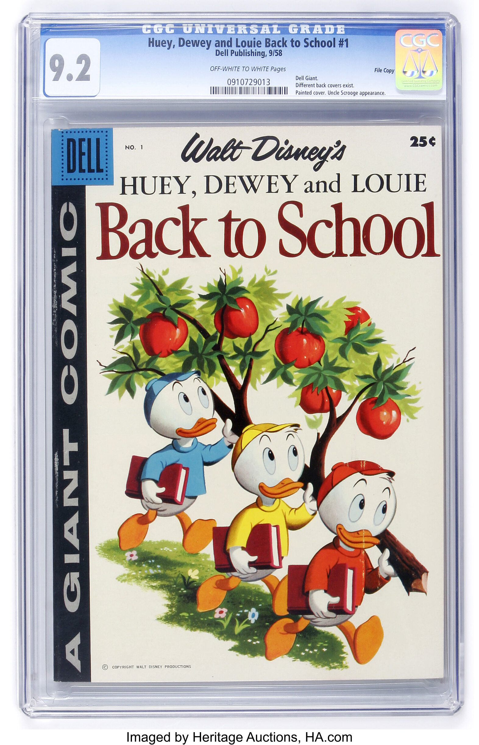 Dell Giant Comics Huey Dewey and Louie Back To School #1 (Dell, | Lot  #14133 | Heritage Auctions