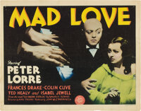 Mad Love (MGM, 1935). Title Lobby Card (11" X 14")