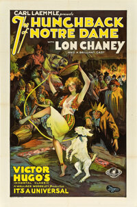 The Hunchback of Notre Dame (Universal, R-1929). One Sheet (27" X 41")