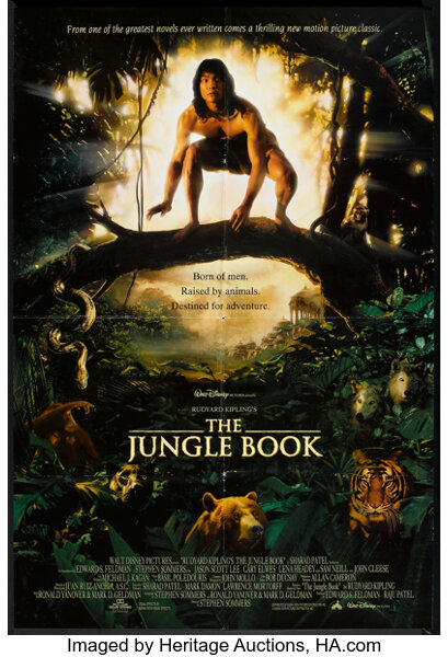 The Jungle Book Lot (Buena Vista, 1994). One Sheets (4) (27