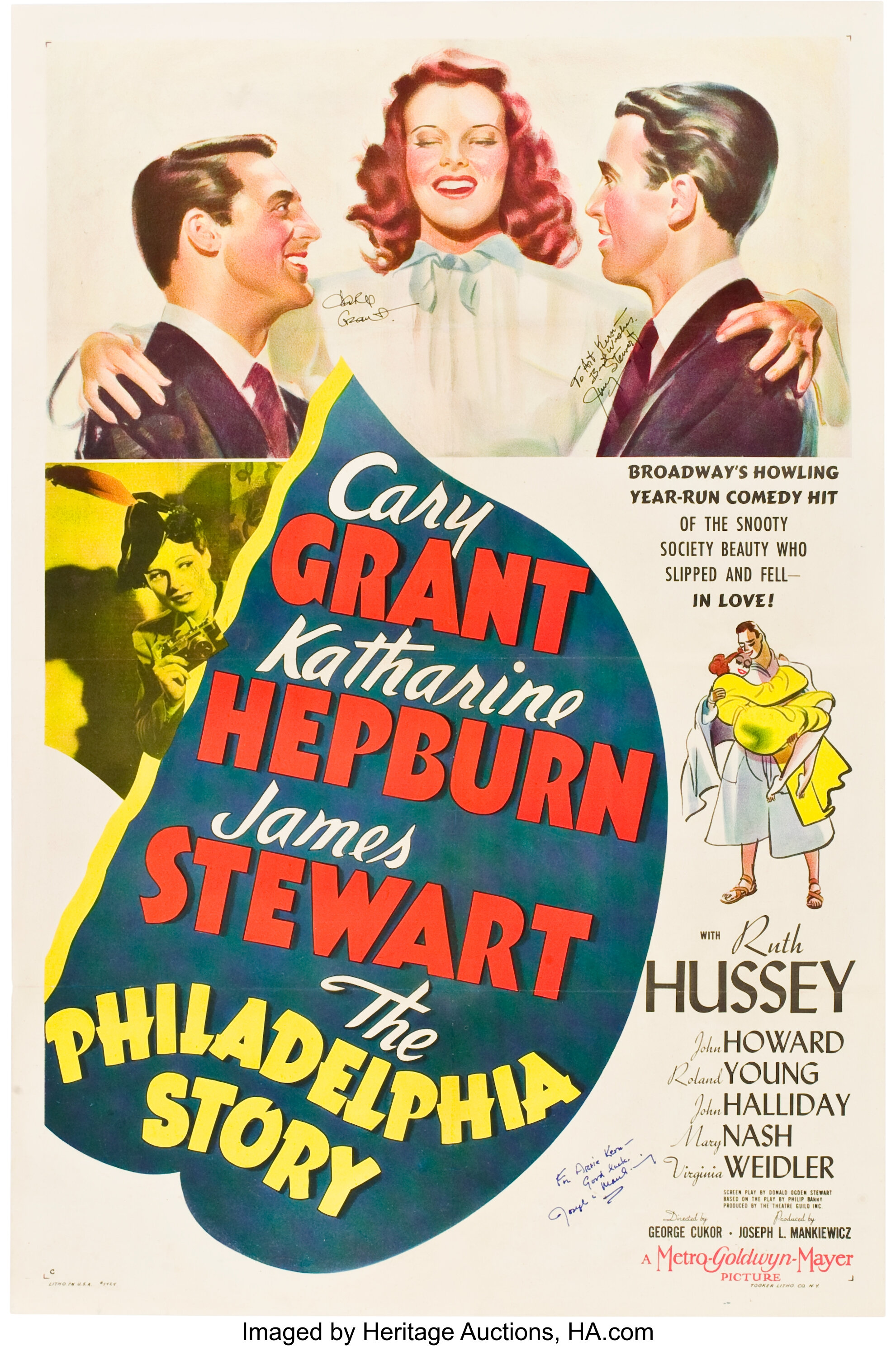 The Philadelphia Story FRIDGE MAGNET movie poster 