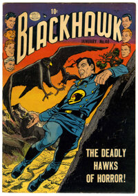 Blackhawk #48 (Quality, 1952) Condition: FN+