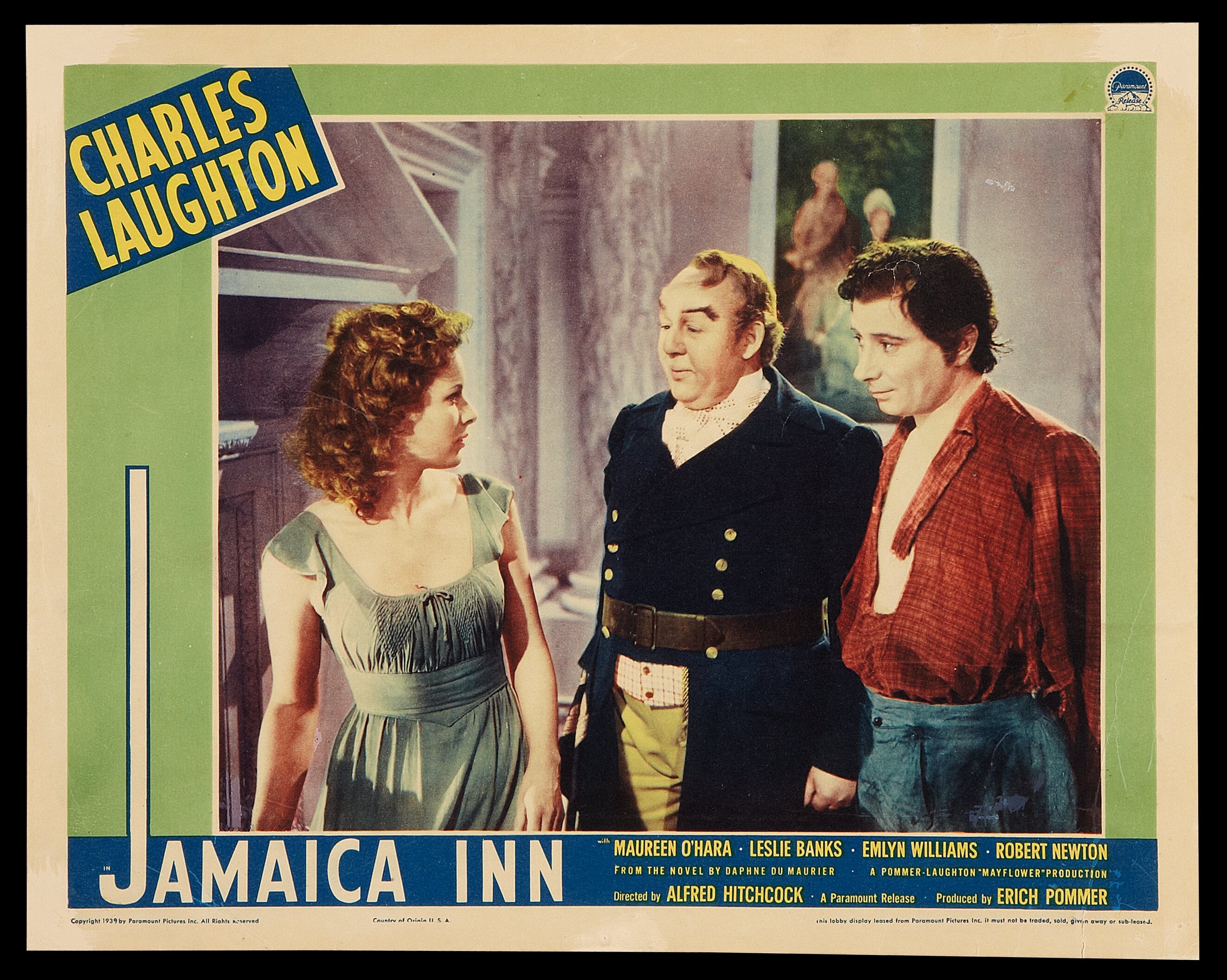 Jamaica Inn (1939, dir. Alfred Hitchcock) US lobby card