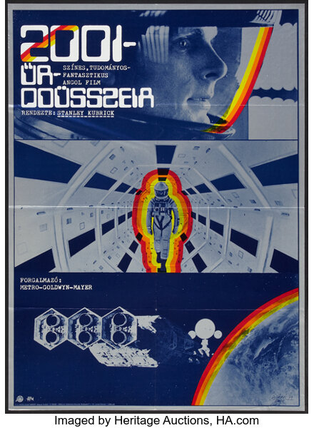 High Quality Prints 2001 A Space Odyssey Movie Poster