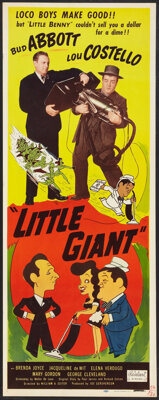 Little Giant (Realart, R-1951). Insert (14" X 36"). Comedy
