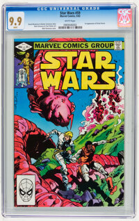 Star Wars #59 (Marvel, 1982) CGC MT 9.9 White pages
