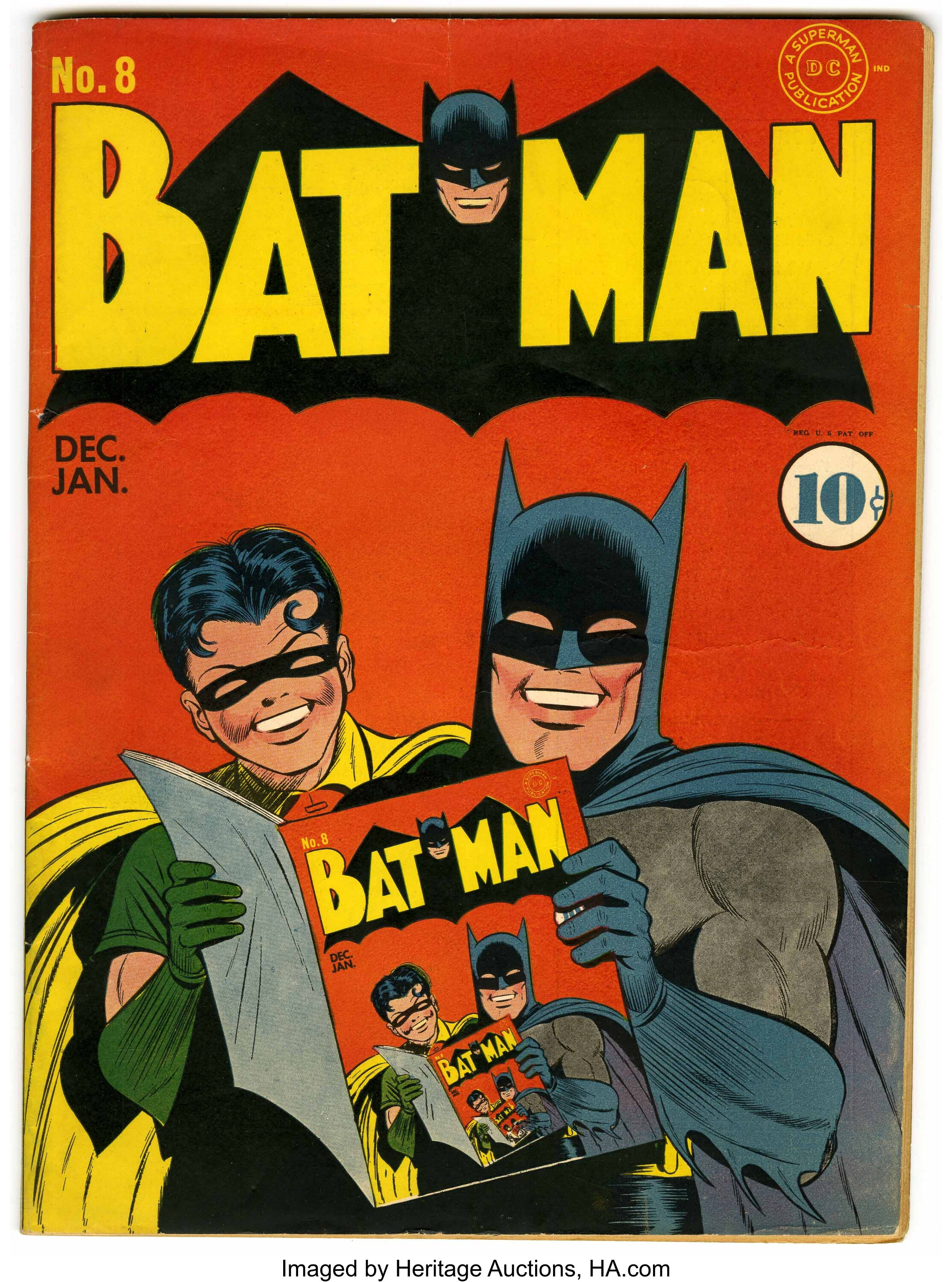 Batman #8 (DC, 1942) Condition: FN.... Golden Age (1938-1955) | Lot #15057  | Heritage Auctions