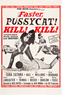 Faster, Pussycat! Kill! Kill! (Eve Productions, 1965). One Sheet (27" X 41") Style A