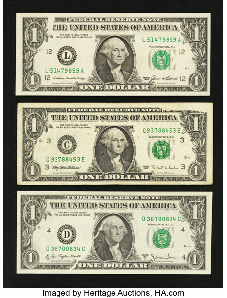 1977A $1 Federal Reserve Note CU
