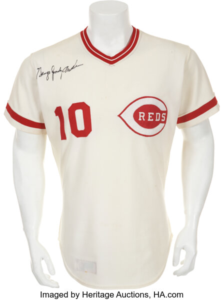 1974 Sparky Anderson Game Worn Cincinnati Reds Jersey. Baseball, Lot  #81251