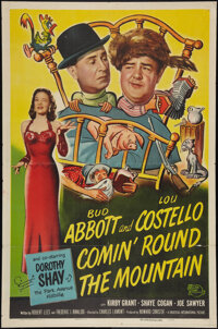 Comin' Round the Mountain (Universal International, 1951). One Sheet (27" X 41"). Comedy