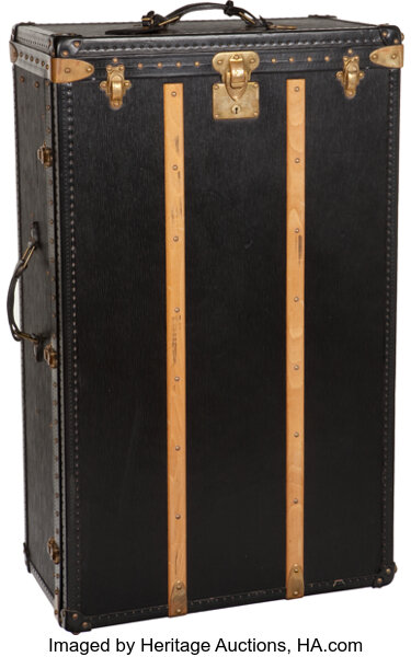 Louis Vuitton Rare Black Epi Leather Special Order 90cm Wardrobe