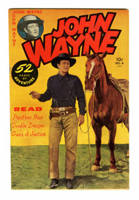 John Wayne Adventure Comics #4 (Toby Publishing, 1950) Condition: FN