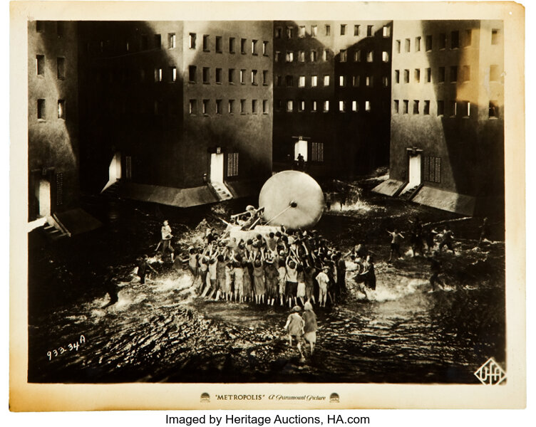 Movie Posters:Science Fiction, Metropolis (UFA, 1927). Photo (8" X 10").. ...