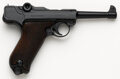 Handguns:Semiautomatic Pistol, *German Erma La 22 Model P-08 Parabellum Semi-Automatic Pistol....