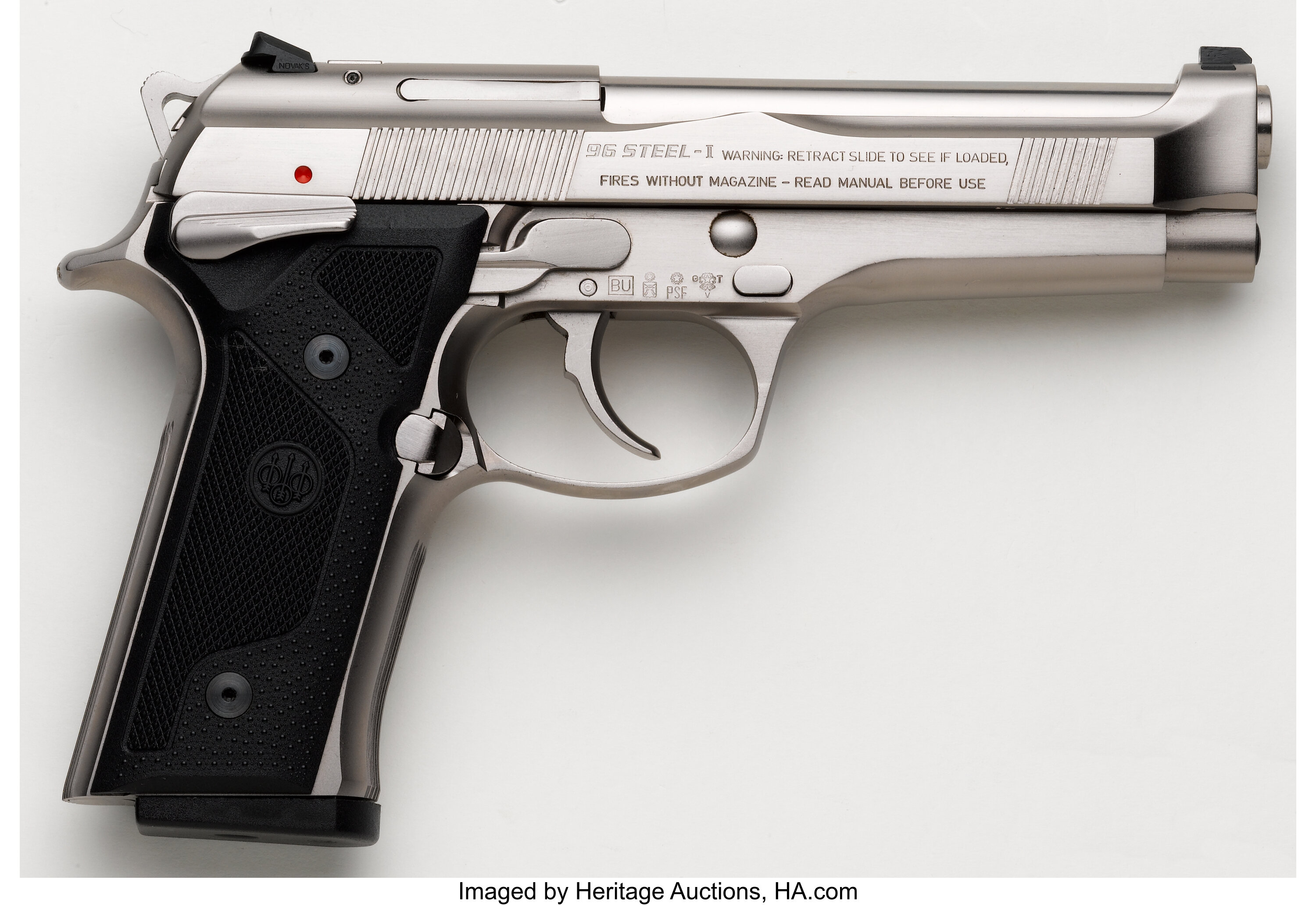Beretta Model 96D 40 Caliber Pistol Instruction and Maintenance Manual 