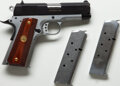 Handguns:Semiautomatic Pistol, **Cased Custom Colt Officers Semi-Automatic Pistol....