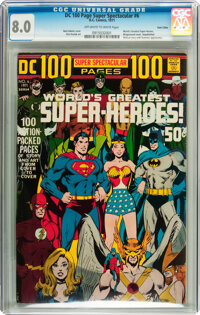 DC 100-Page Super Spectacular #6 Twin Cities pedigree (DC, 1971) CGC VF 8.0 Off-white to white pages