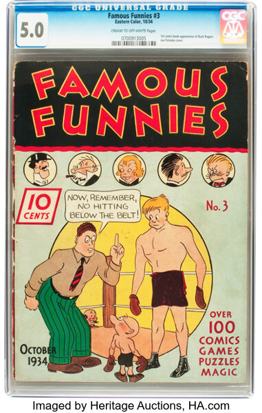 Image result for famous funnies 3 comics