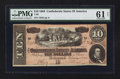 Confederate Notes:1864 Issues, T68 $10 1864.. ...
