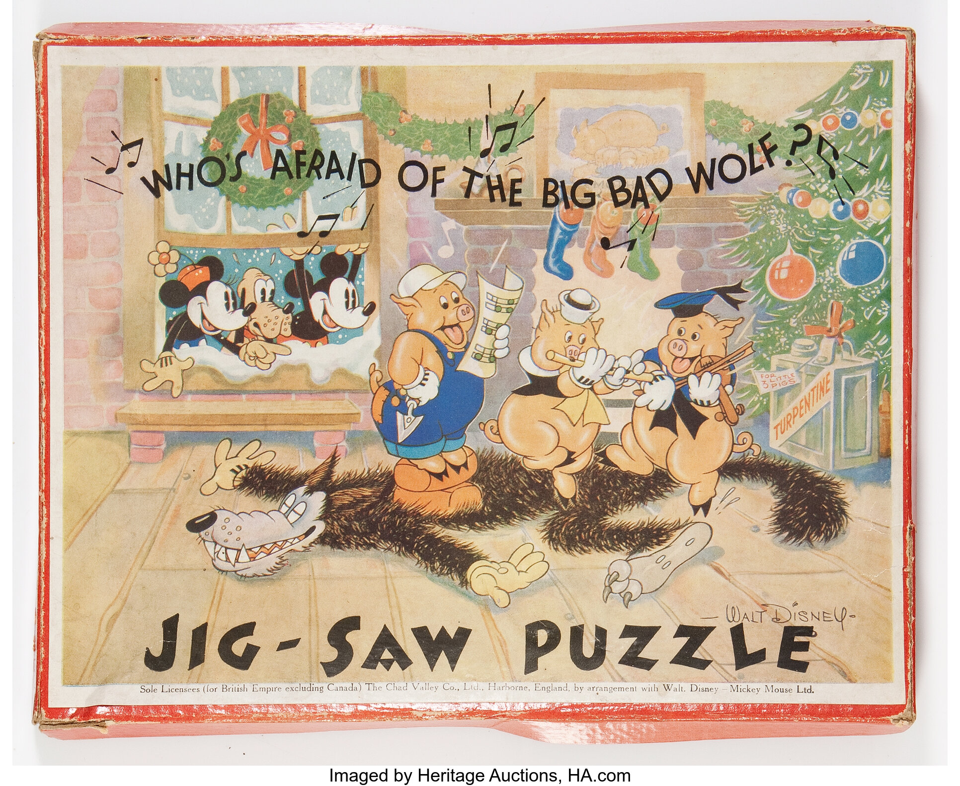 Chad Valley Walt Disney jigsaw made by Chad valley Pinocchio 