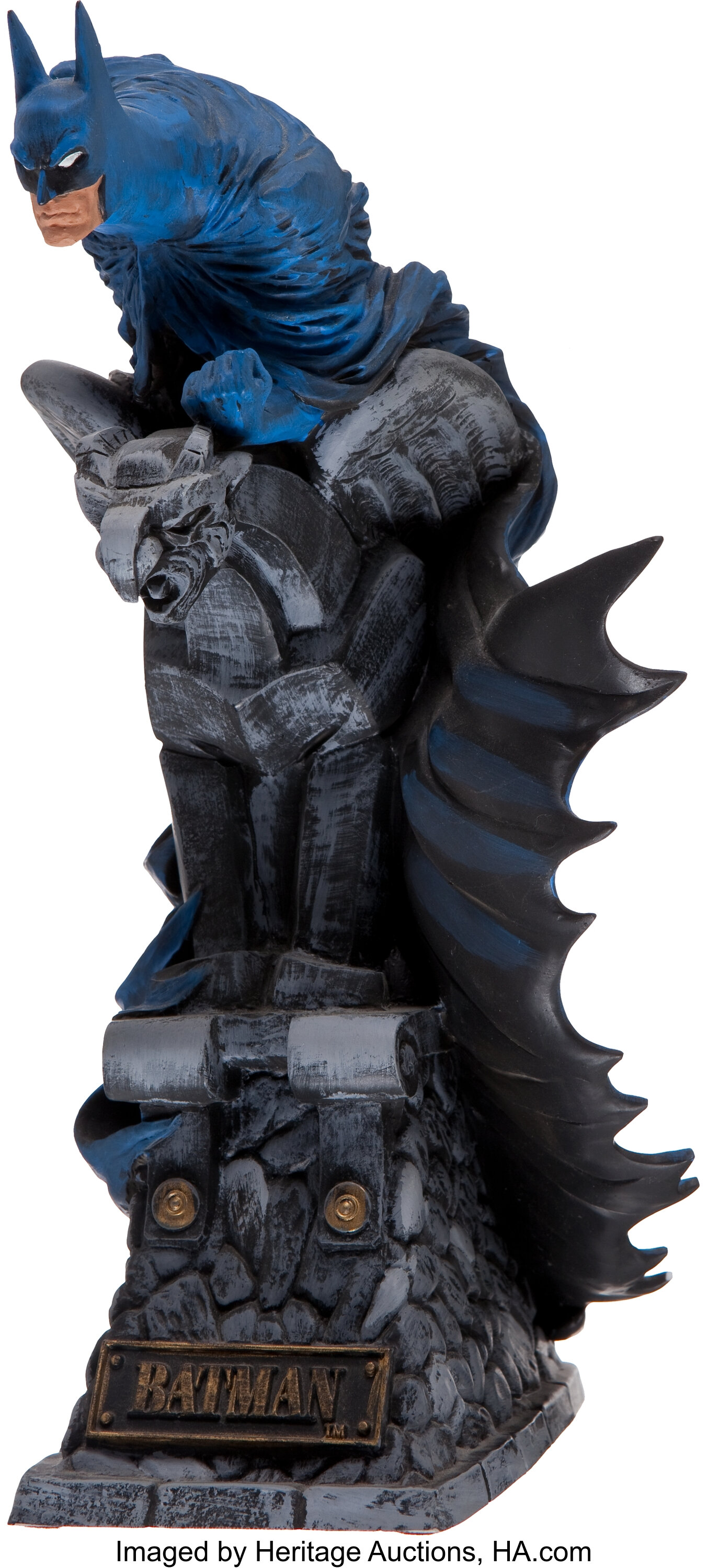 Batman on Gargoyle Limited Edition Statue 3128/5555 (DC/Graphitti, | Lot  #91672 | Heritage Auctions