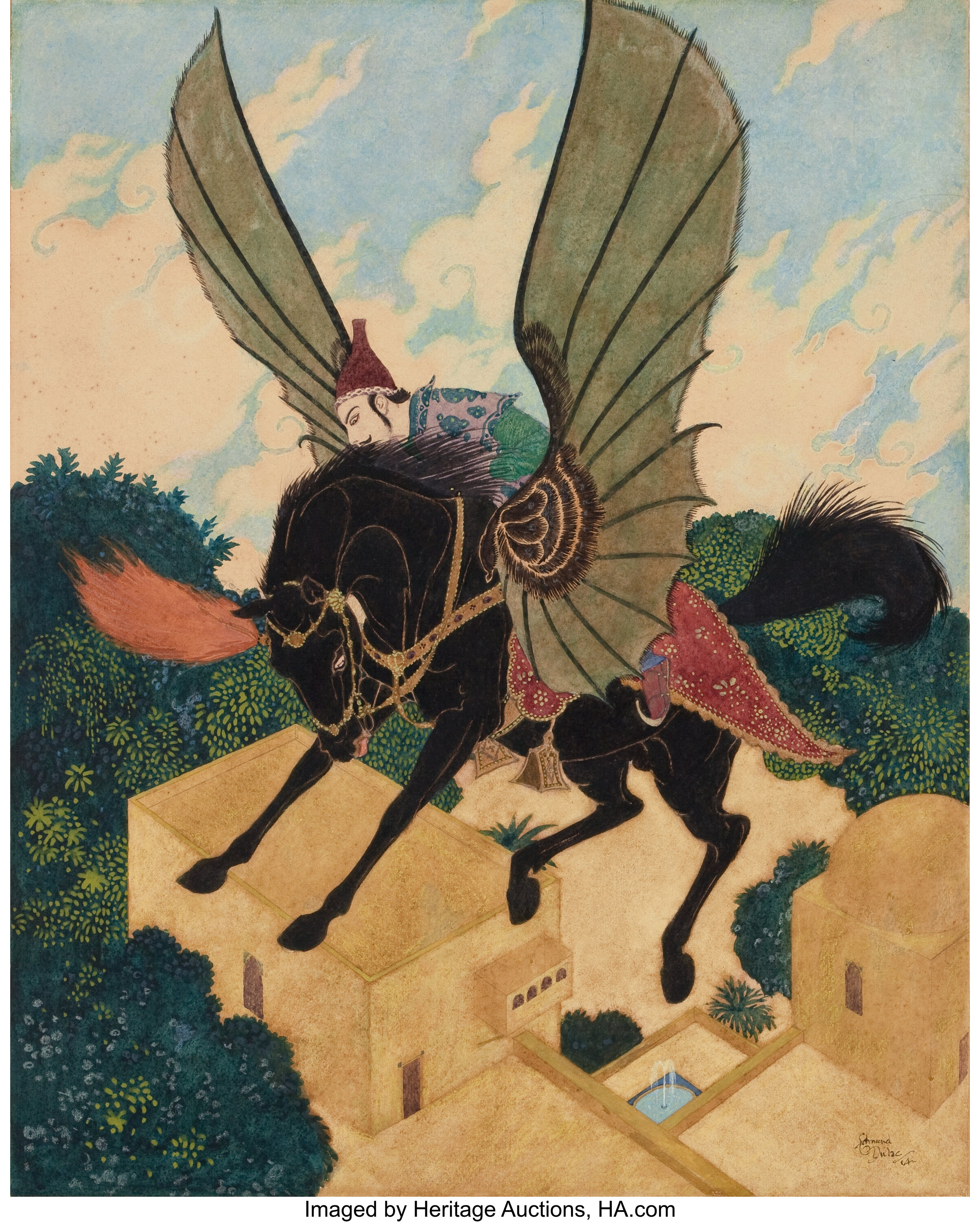 Edmund Dulac Paintings for Sale | Value Guide | Heritage Auctions