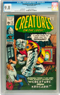 Bronze Age (1970-1979):Horror, Creatures on the Loose #13 Twin Cities pedigree (Marvel, 1971) CGC
NM/MT 9.8 Off-white to white pages....
